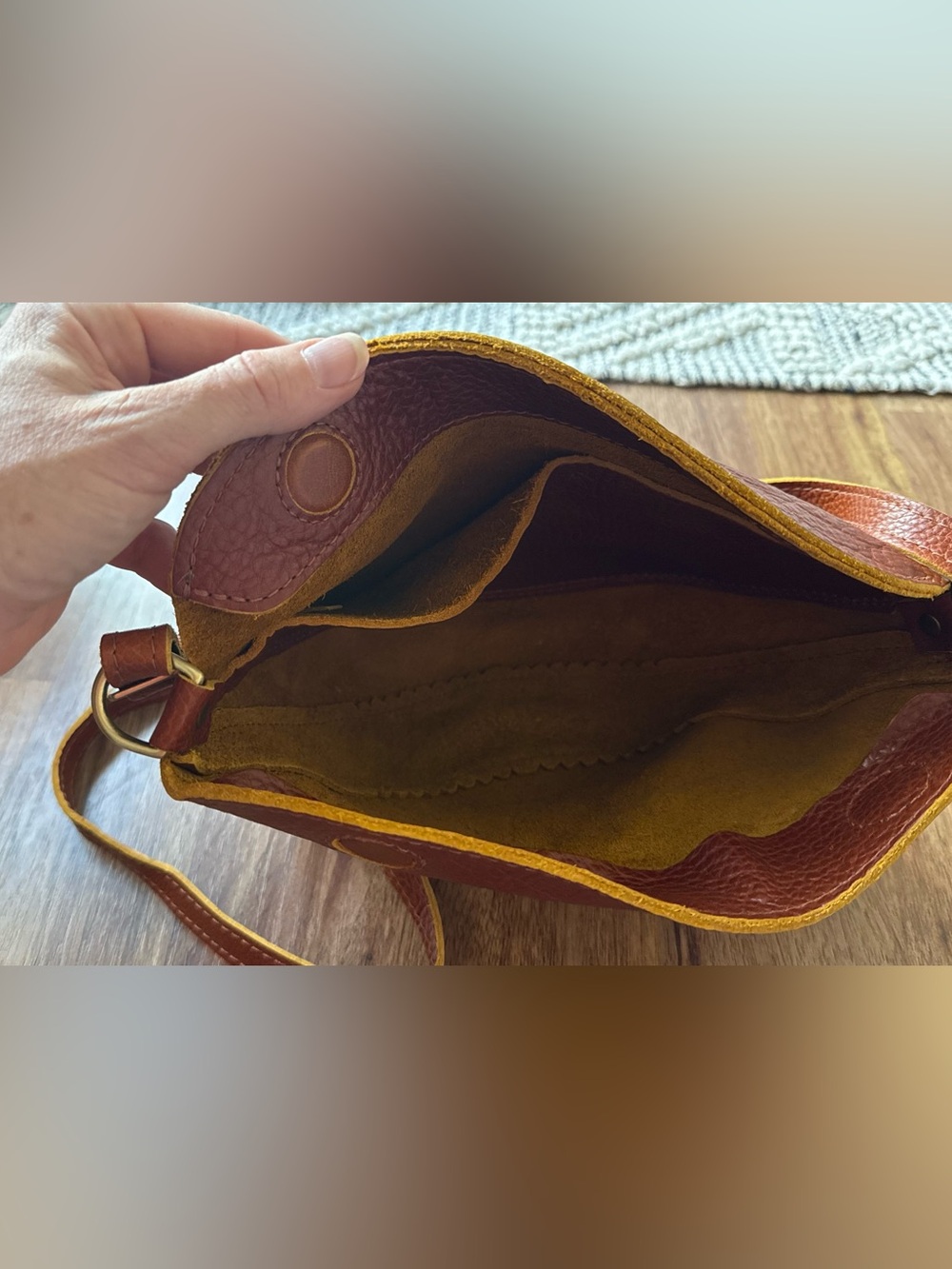 Portland Leather Goods Medium Koala Sling - Sienna - Almost Perfect - Picture 6 of 6